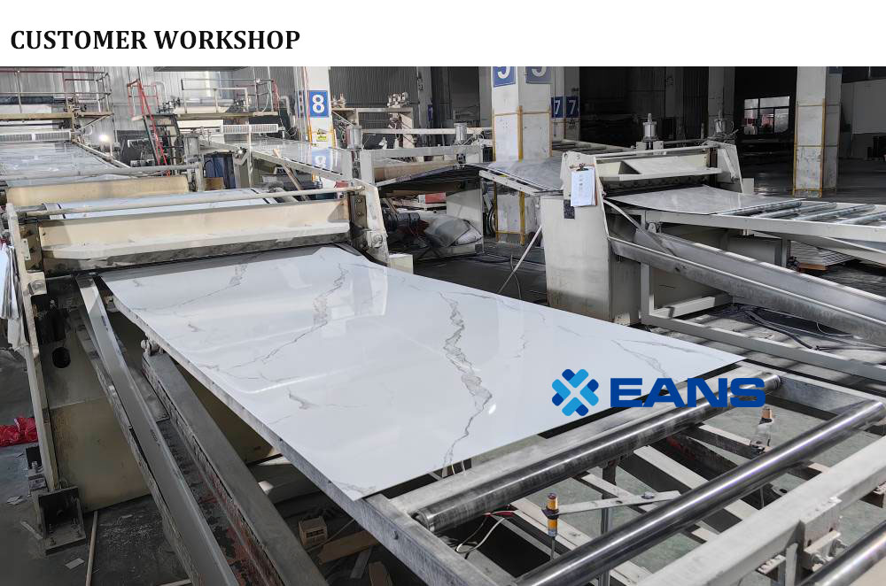 Machine &agrave; panneaux muraux en marbre PVC