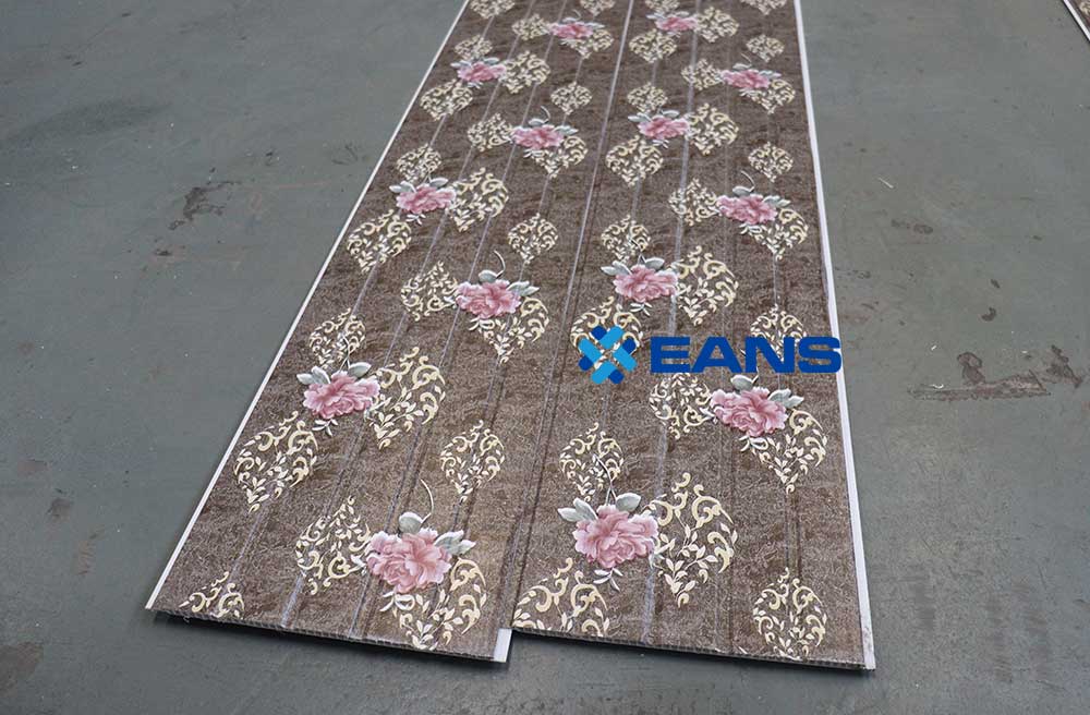 machine de stratification de panneau mural de PVC