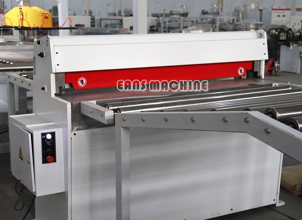 Machine de d&eacute;coupe de feuille de marbre PVC