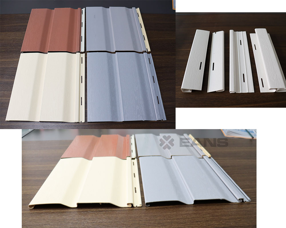 Machine de fabrication de panneaux de parement en PVC