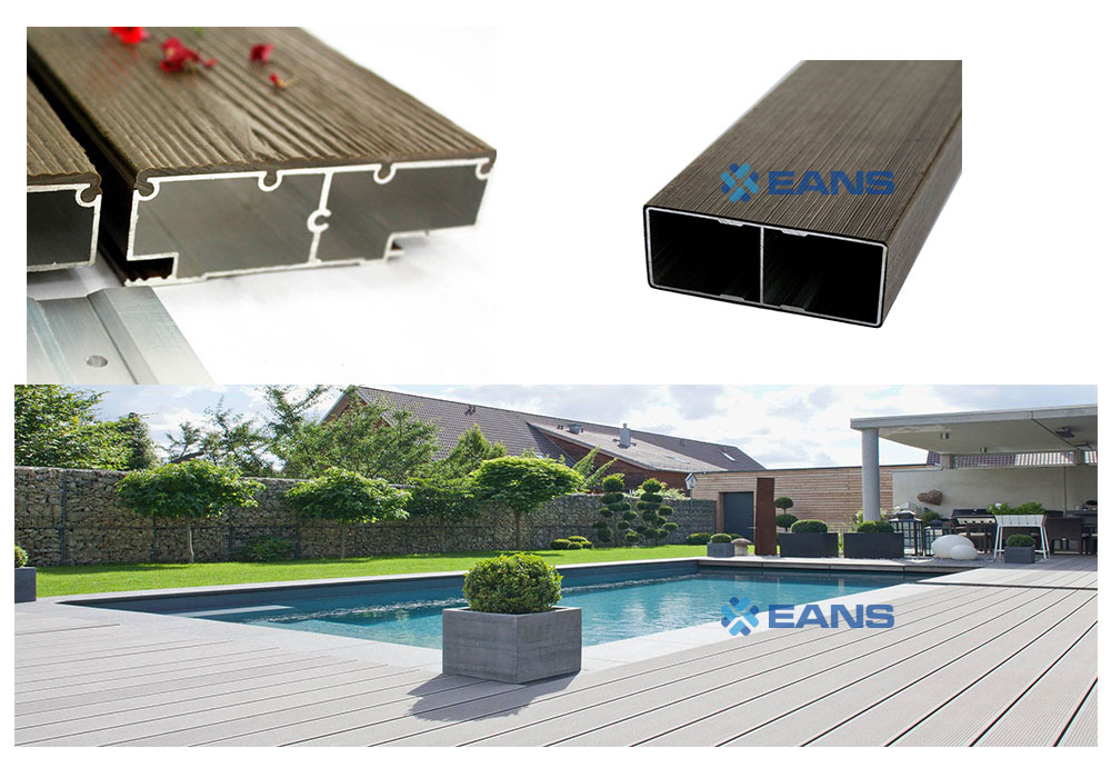 plancher en aluminium WPC