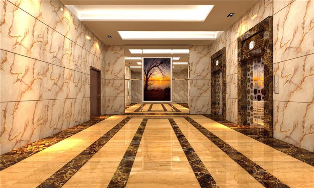 Machine de fabrication de feuilles de marbre en PVC