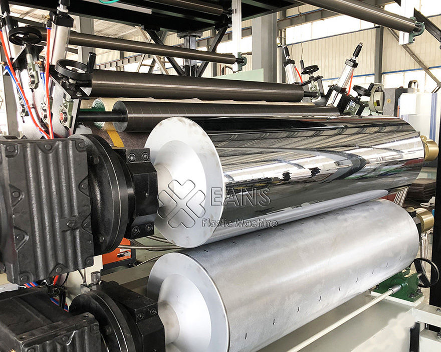 Machine &agrave; feuilles de marbre imitation PVC