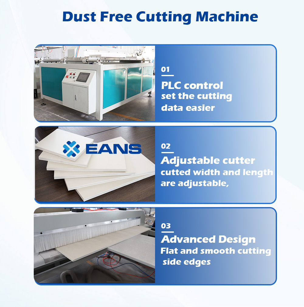 Machine de d&eacute;coupe de panneaux de mousse PVC 