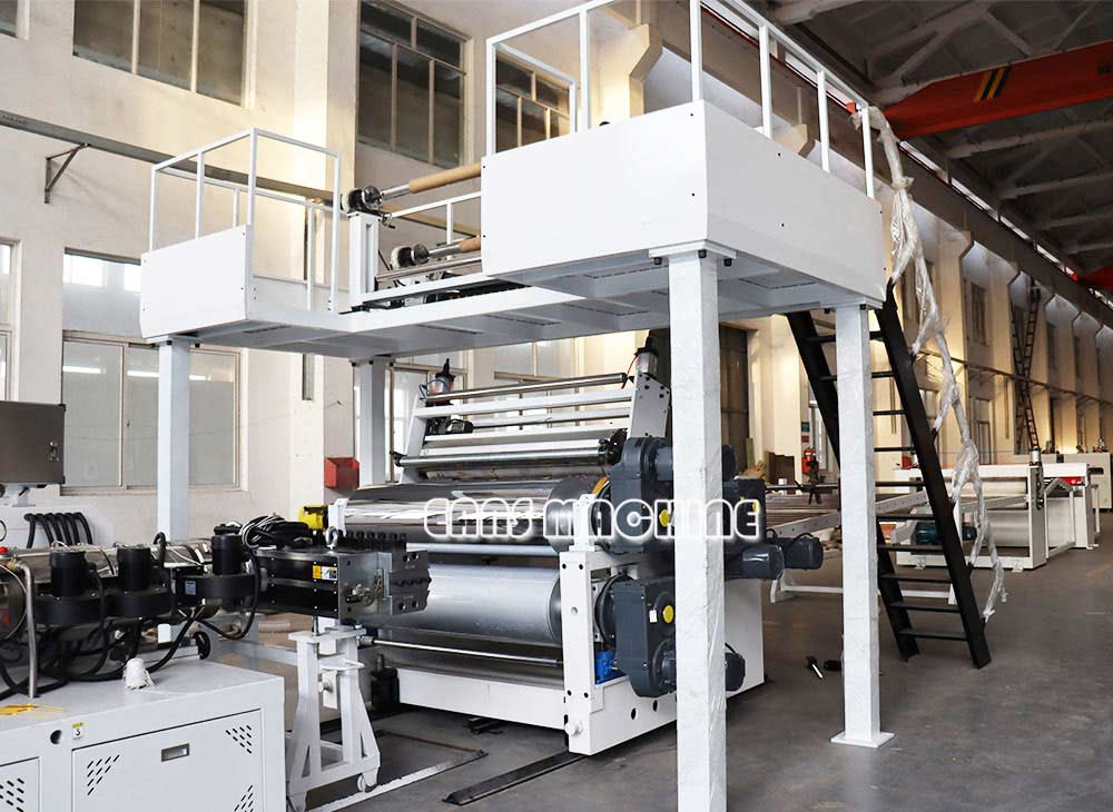 Machine &agrave; feuille de marbre PVC