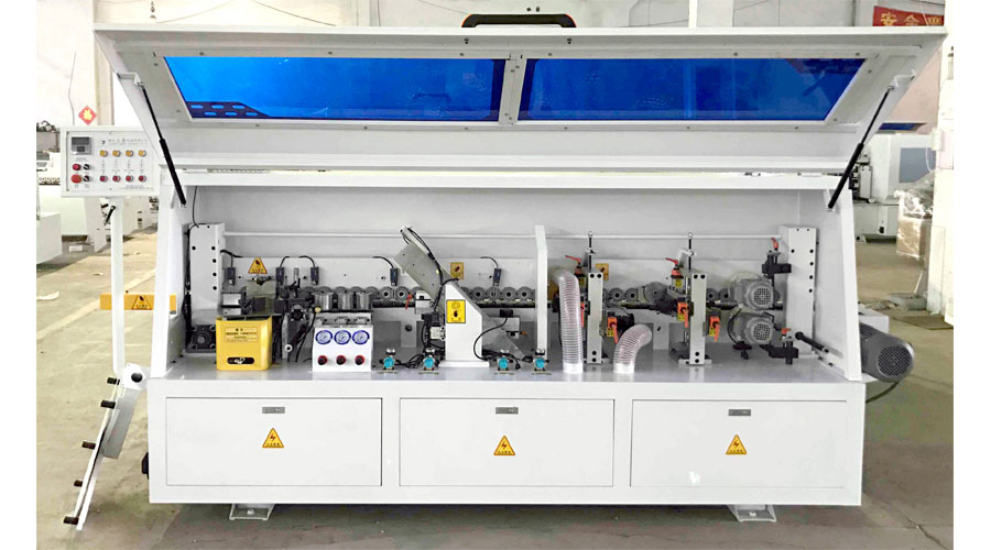 Machine de baguage de chant de porte WPC