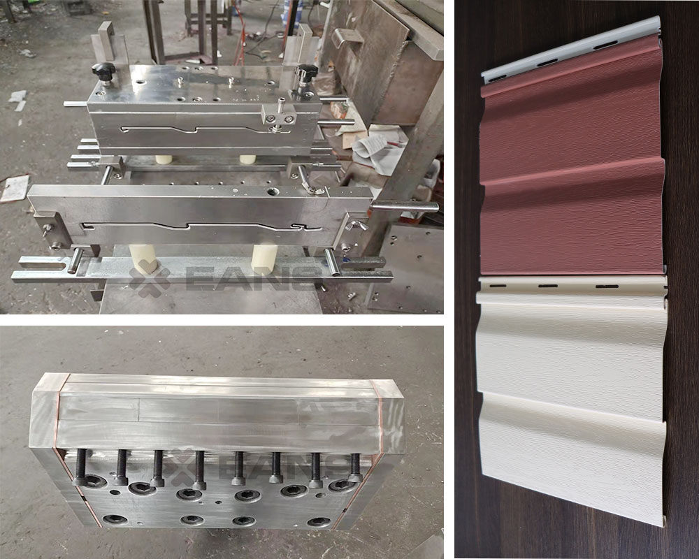 de machine de panneau de parement de vinyle de PVC