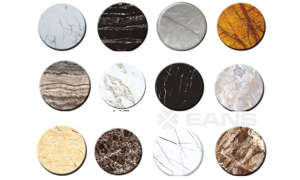 Machine de fabrication de feuilles de marbre en PVC