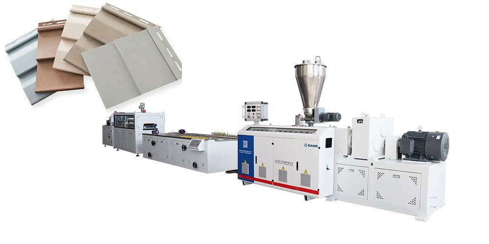 Machine de fabrication de panneaux de soffite en PVC