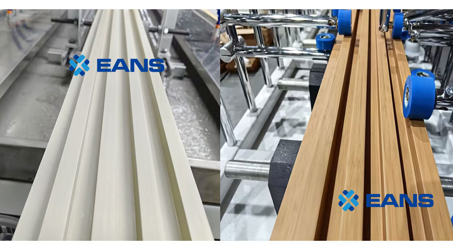 persienne wpc faisant la machine