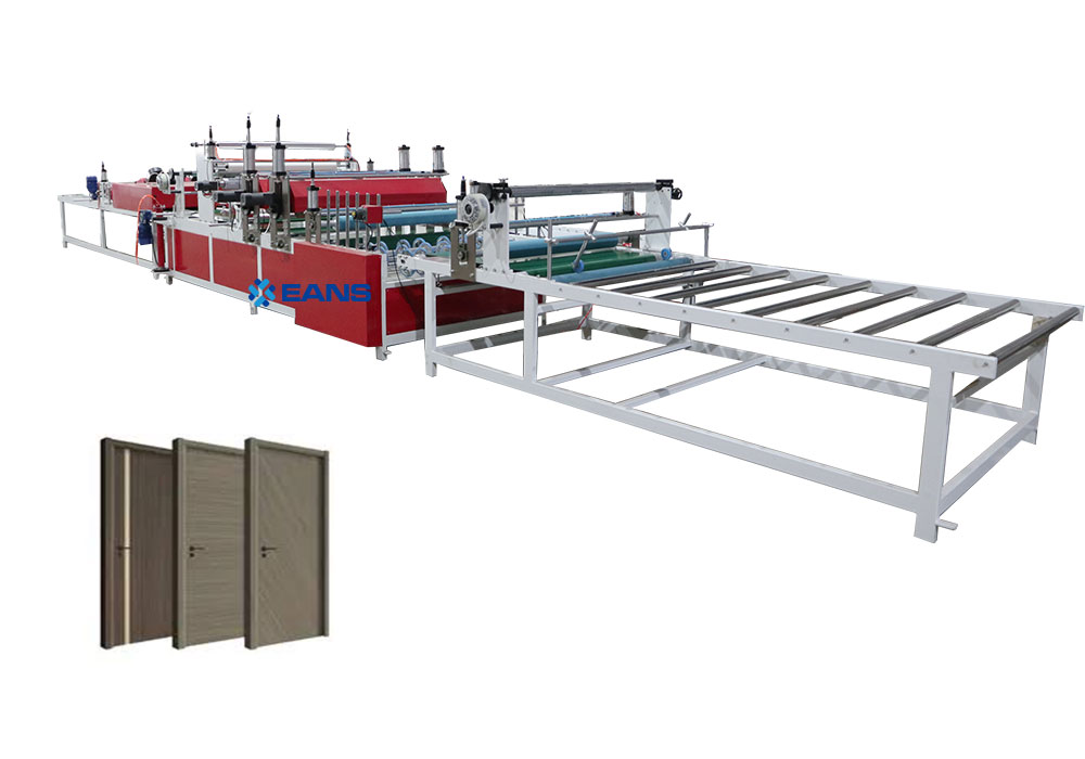 machine de stratification de porte de WPC